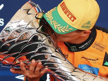 2025 Brazilian Grand prix - Lando Norris The Trophy Hunter
