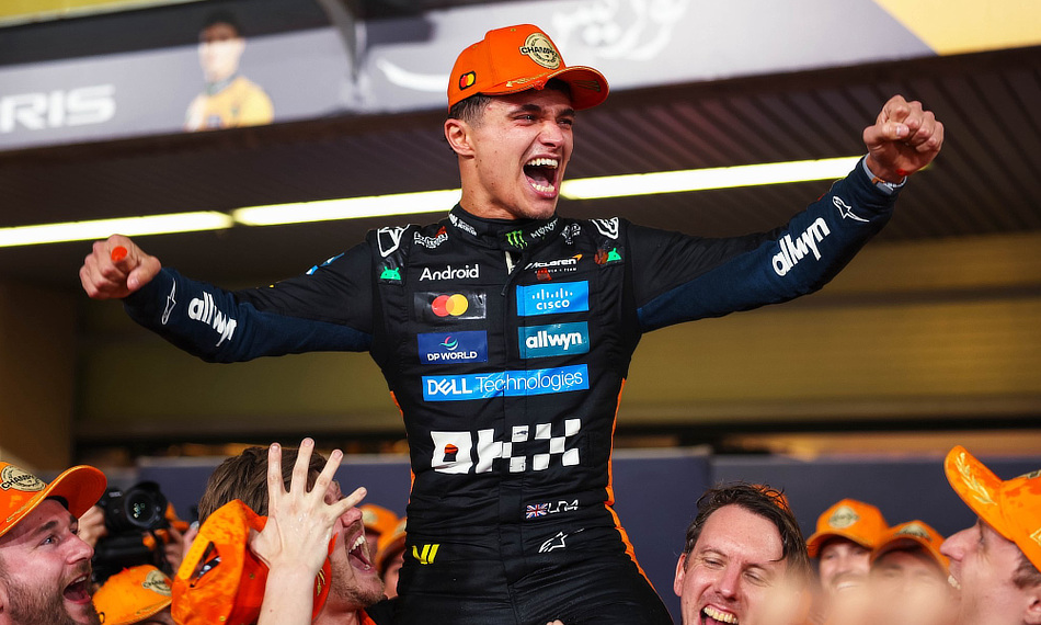 Lando Norris secures maiden F1 drivers title at the 2025 Abu Dhabi Grand Prix