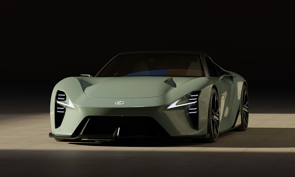 Lexus LFA EV Concept - The Shadows