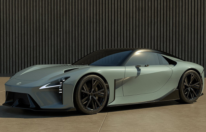 Lexus LFA EV Concept - Stance