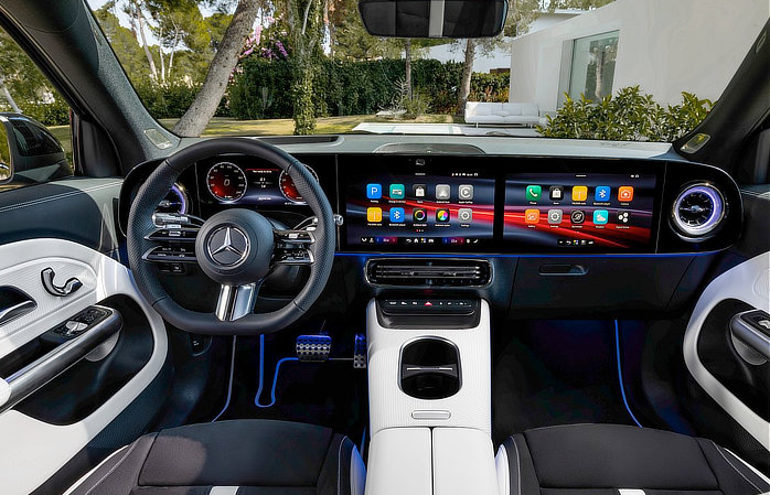 Mercedes Benz GLB EV - Interior