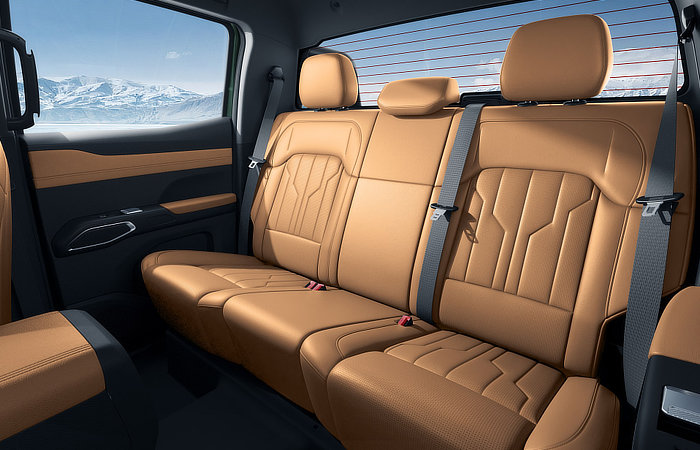 Chery Hilma EV Pickup Truck - Rear Bench Seats