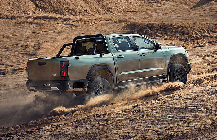 Chery Hilma EV Pickup Truck - Desert Storm