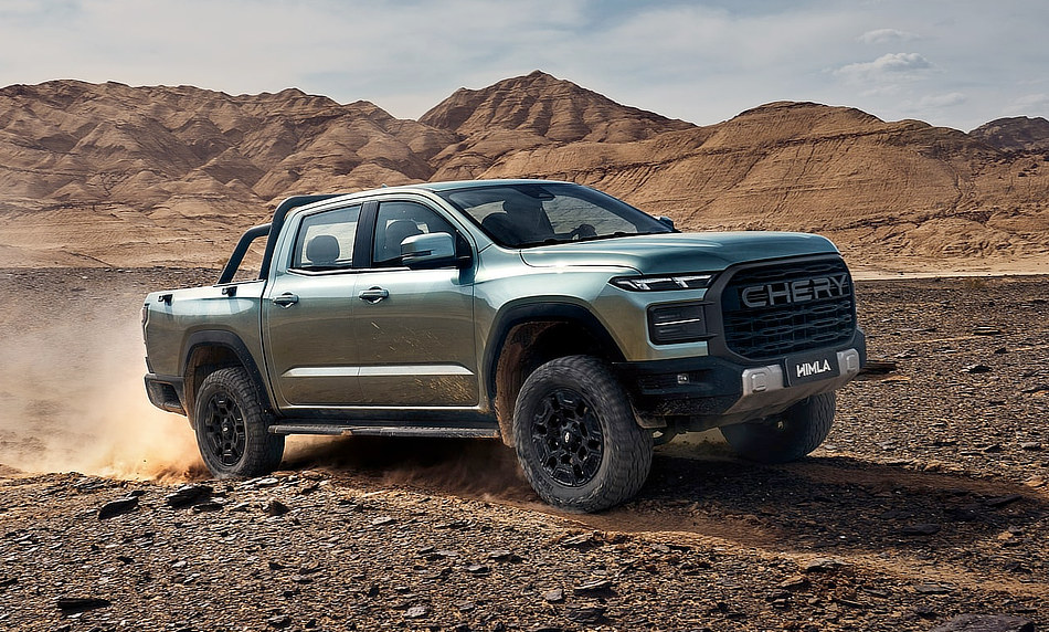 Chery Hilma EV Pickup Truck - Master Storm