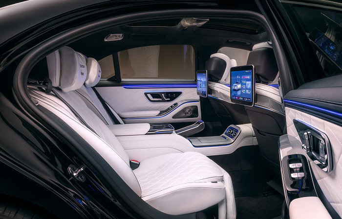 2026 Mercedes S Class Refresh - W223 - Second Row