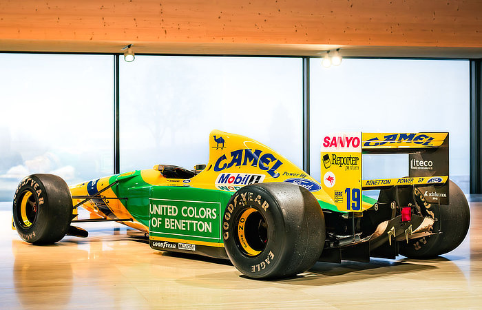Michael Schumacher's Benetton B-192 05 F1 Car - Rear