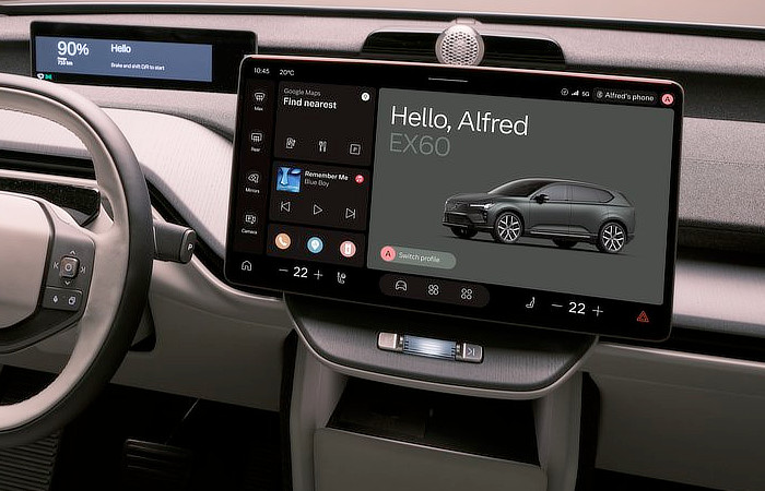 Volvo EX60 EV - SUV - Powered by Google Gemini