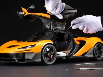 Amalgam Collection - Scale Model of McLaren W1 - Studio