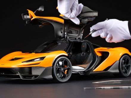 Amalgam Collection - Scale Model of McLaren W1 - Studio