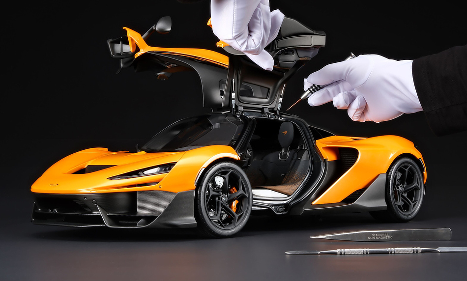 Amalgam Collection - Scale Model of McLaren W1 - Studio