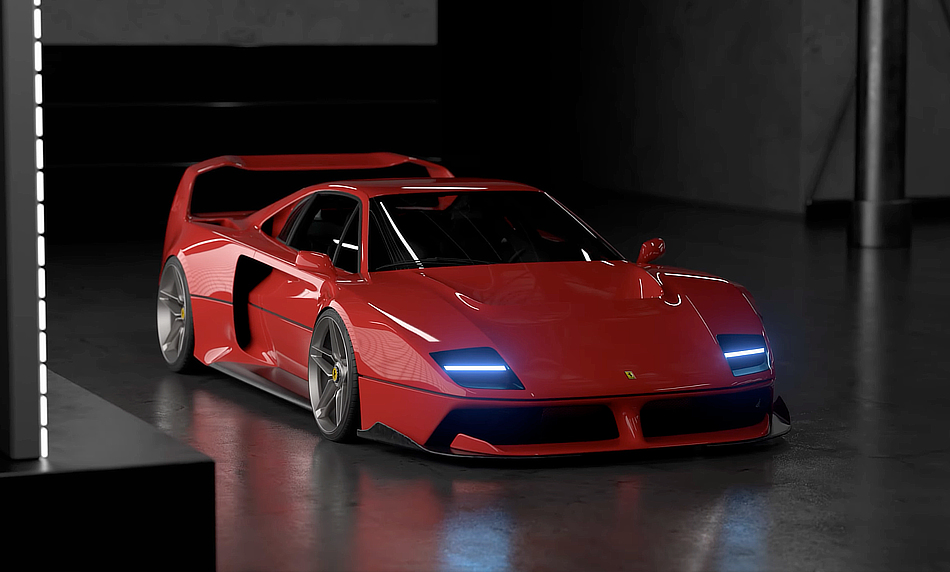 Fully Lead Presents: The Ferrari F40 Widebody Kit