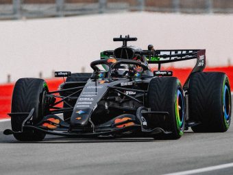 McLaren testing at the 2026 Barcelona test