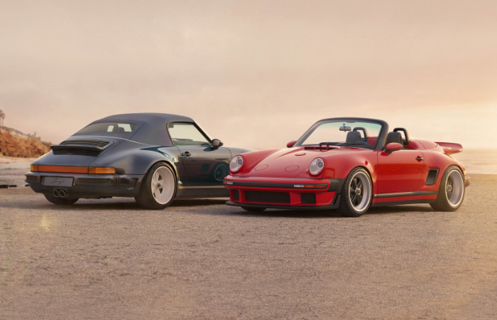Porsche 911 Carrera Cabriolet by Singer California - Beach Bros