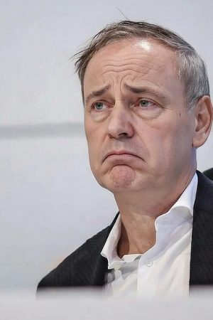 Volkswagen CEO Looking Pensive And Sad Over Job Cuts