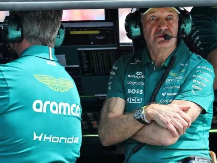 Adrian Newey - Aston Martin -Suprise Expression