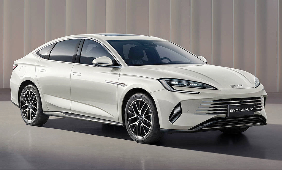 BYD Seal 07 EV Teased With Blade Battery and CLTC 705-Km Range