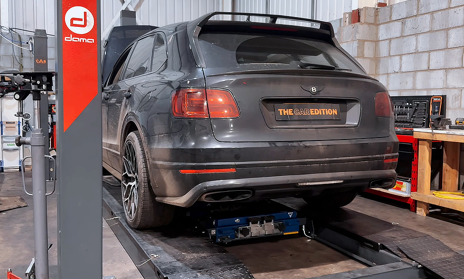 The Car Edition Does A Full Service of A Bentley Bentayga W12