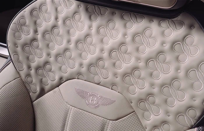 Bentley Be Boodles Collection - Interior detail