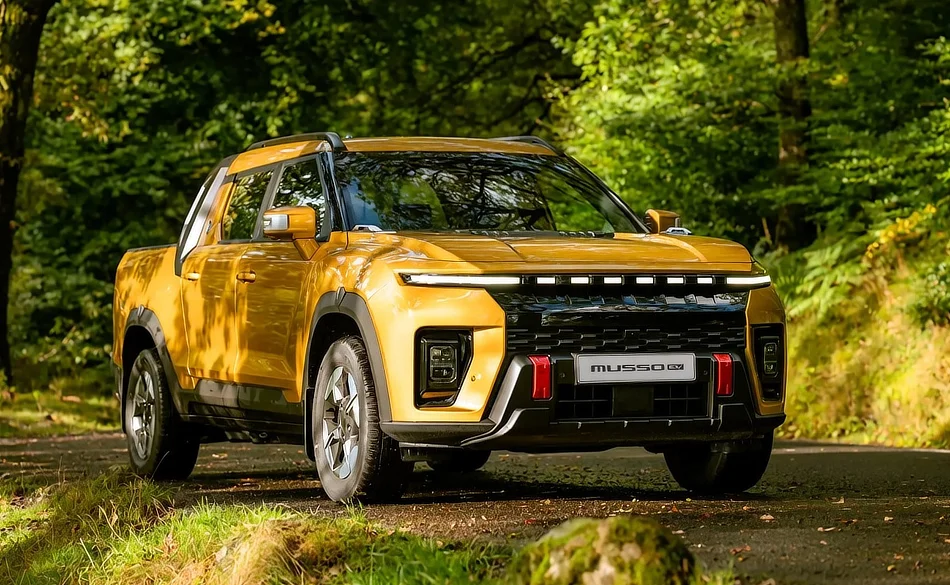 KGM Motors UK Launches the All-New Musso EV Pickup Truck