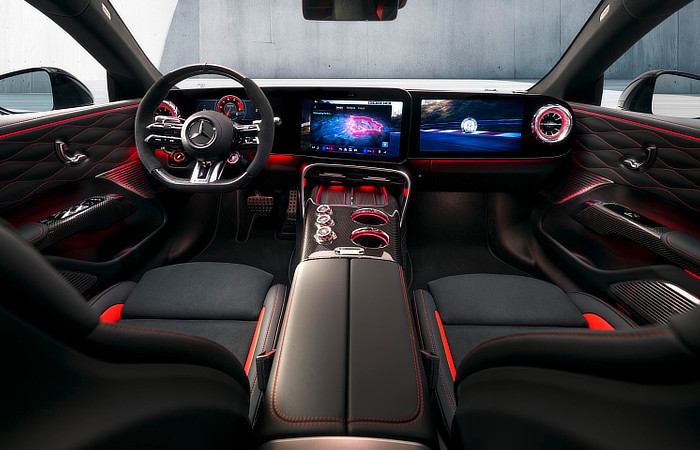 Mercedes AMG GT 4 Interior - WOW! ISN't IT AMAZING!