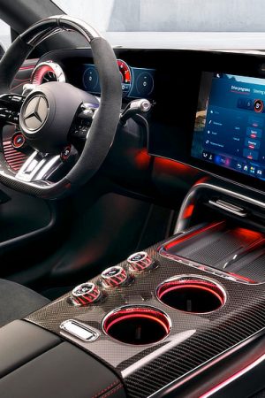 Mercedes AMG GT 4 Interior - WOW!