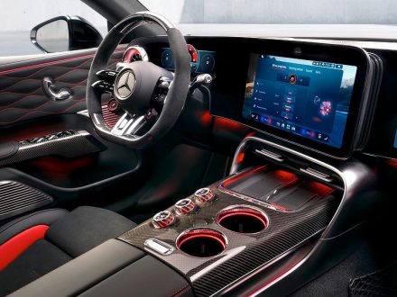 Mercedes AMG GT 4 Interior - WOW!