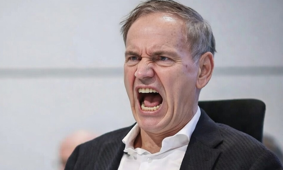Oliver Blume - Volkswagen CEO screaming his head off during business meeting