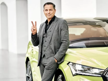 Skoda CEO Santa Klaus Zellmer