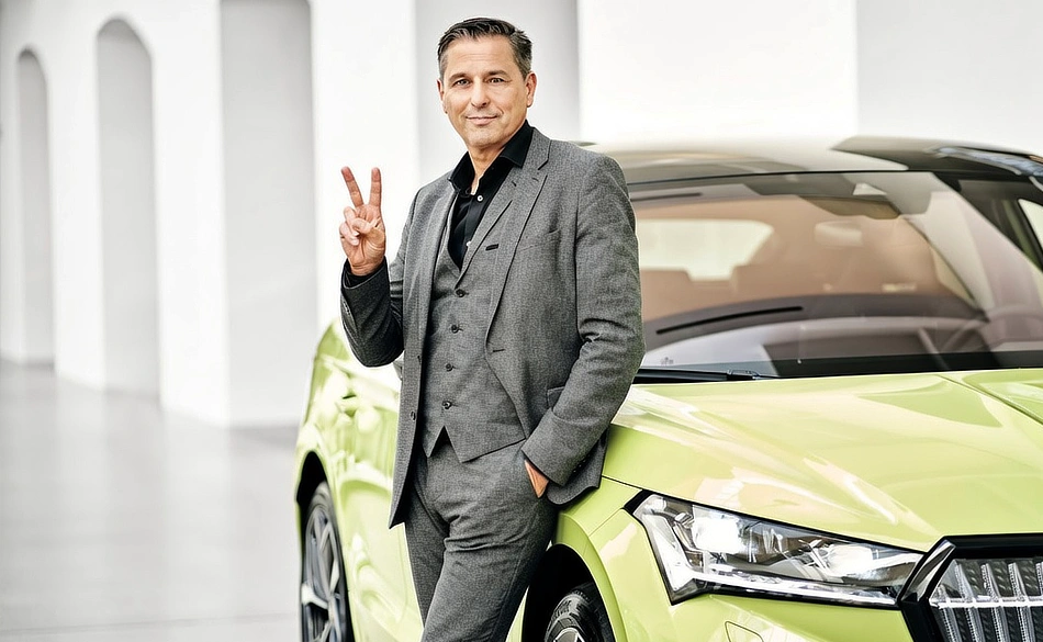 Skoda CEO Santa Klaus Zellmer
