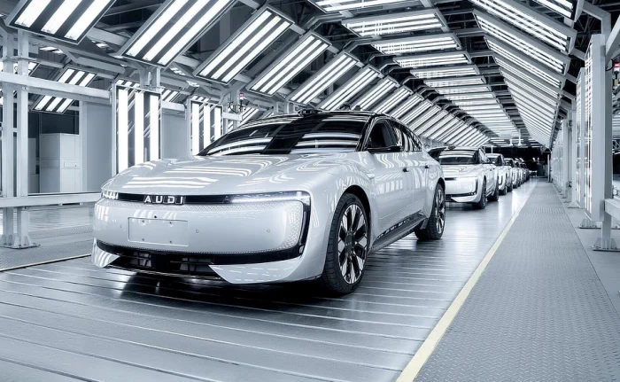 Audi E5 EV Production Line