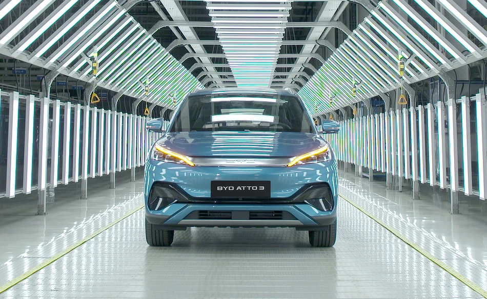 BYD Production - German Sales Rise