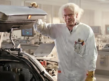 Back To The Future - Doc Brown Quantum Battery Tech