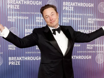 Elon Musk shrugging his shoulders