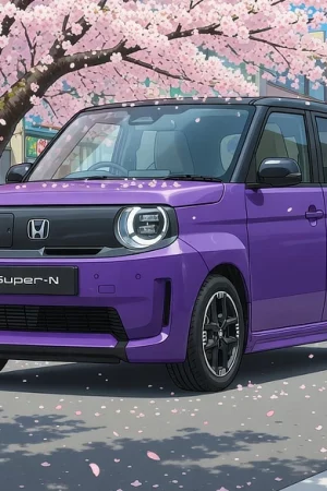 Honda Super N EV - Anime Manga Movie