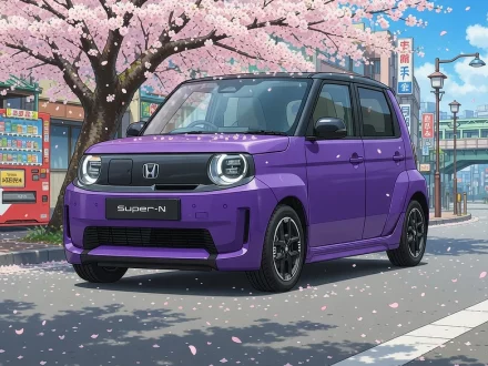 Honda Super N EV - Anime Manga Movie