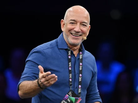 HE'S LAUGHING AT YOU - JEFF BEZOS