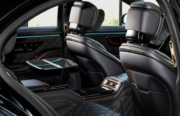 SCHAWE Car Design Presents - The Mercedes S Class 580 4Matic - Rear Seats