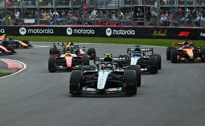 20206 Canadian Grand Prix -Lap One - Race start