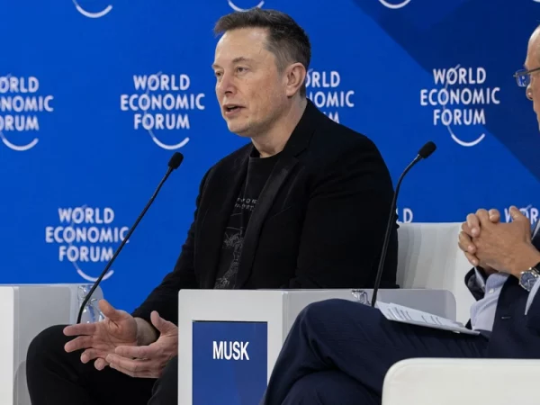 Elon Musk at the World Economic Forum