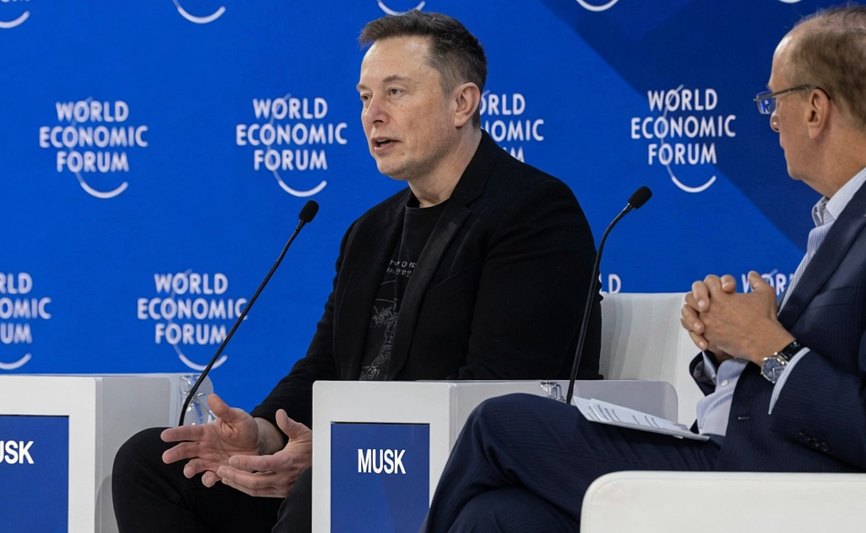 Elon Musk at the World Economic Forum