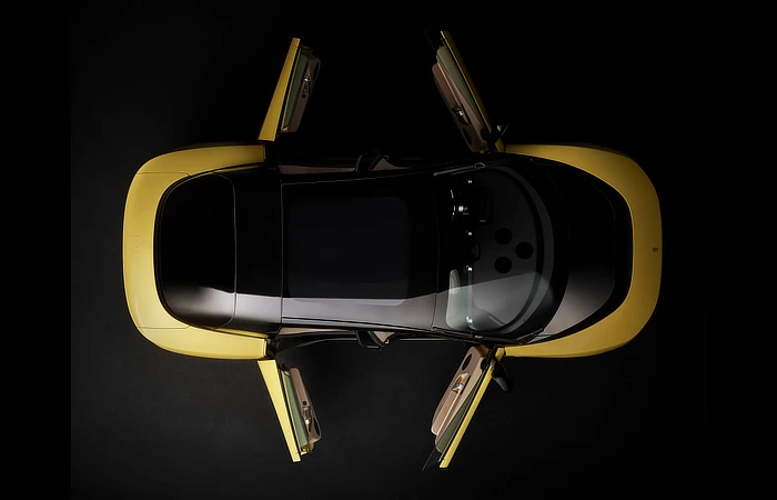 Ferrari Luce EV sedan - The Doors