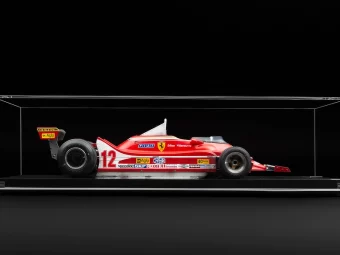 Gilles Villeneuve -Ferrari 312 T4 by Amalgam models