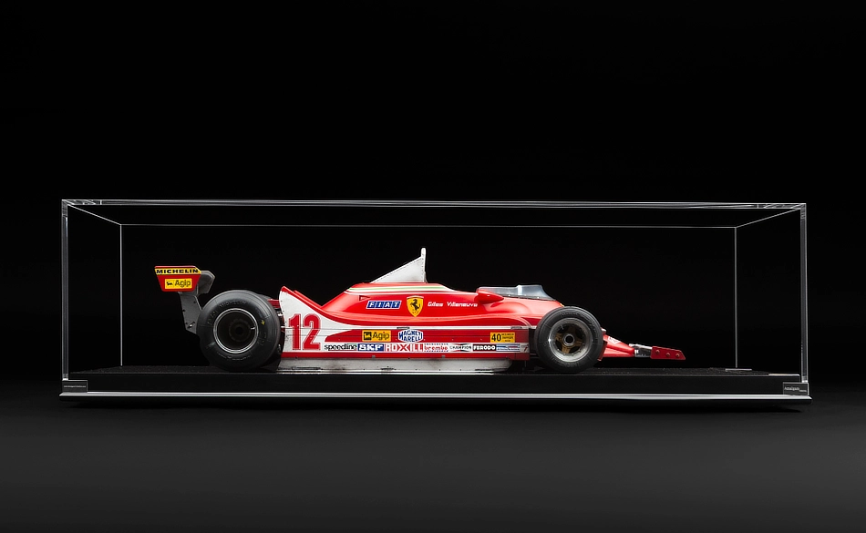 Gilles Villeneuve -Ferrari 312 T4 by Amalgam models