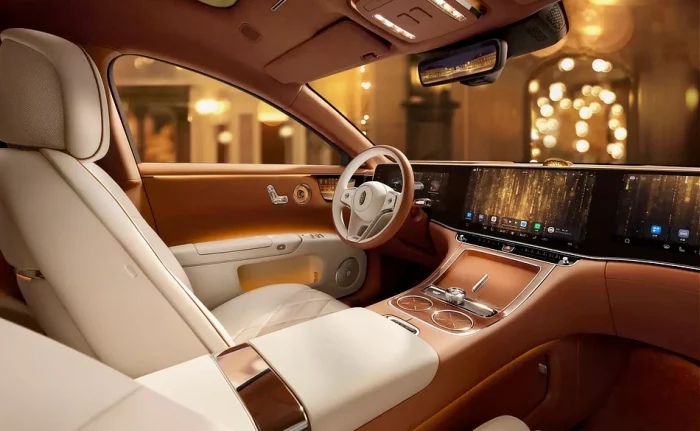 Maestro S800 - China Luxury Sedan - Interior Again