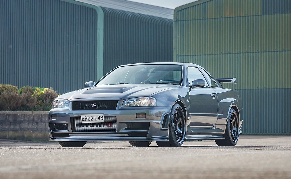 Nissan GT-R R34 up for auction for £1M - Master