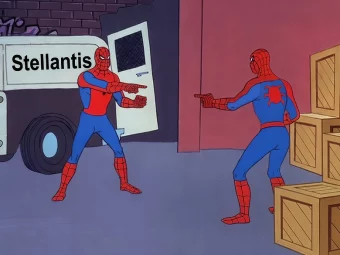 Stellantis JLR MEME