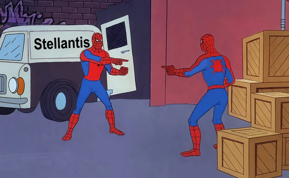 Stellantis JLR MEME