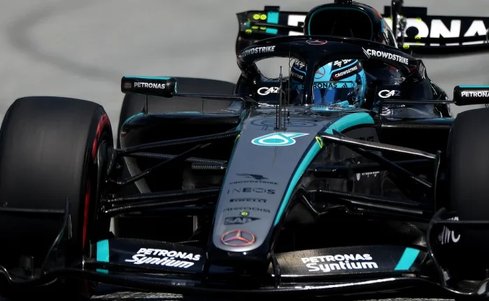 2026 Austrian Grand Prix - George Russell on track