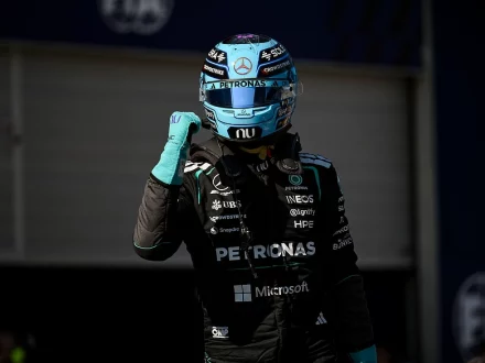 2026 Austrian Grand Prix - George Russell Victory Punch