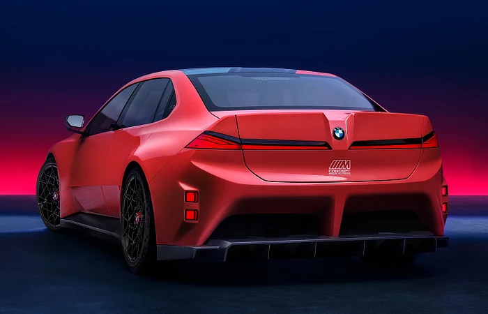 BMW M Concept Neue Klass - Duck Tail